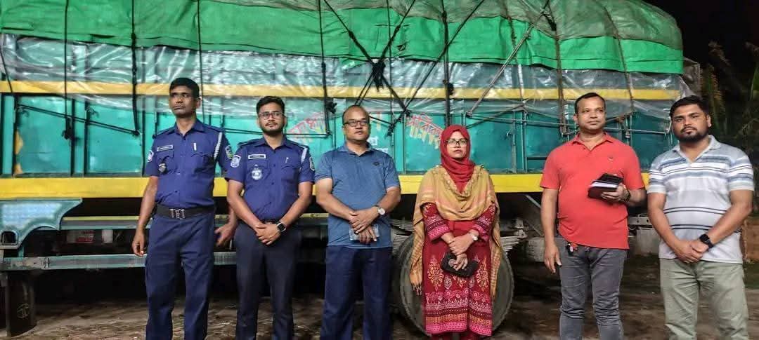 Attempt to Smuggle Government Rice Under Cover of Night; Truck Seized with 667 Sacks, 2 Detained**