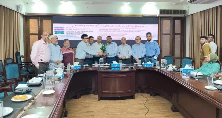 চট্টগ্রামে জলবায়ু পরিবর্তন মোকাবিলায় গবেষণা ও নগর পরিকল্পনা নিয়ে সেমিনার